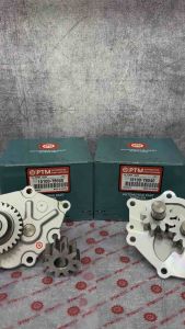 Oil Pump Assy/Pompa Oli Toyota HT125-Hini Dutro 125 W04D (tinggi pulley 22.5mm) 1pcs Genuine PTM 15100-78040