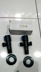 Stop Kran Shower Stainless SUS 304/Stop Kran Hitam Kloset Wastafel