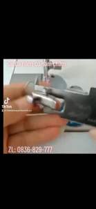 Cữ căn thẳng đường may CÓ NAM CHÂM căn mép vải đa năng không cần bắt ốc dùng cho mọi loại máy công nghiệp và gia đình