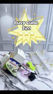 MAINAN MONTESSORI MONTESORI BUSY CUBE BUSY BOARD KUBUS MAIN ANAK