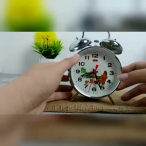 Jam Beker Tanpa Baterai & Bahan Crom