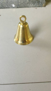 Bel Lonceng Kuningan Antik Motif Unyil No 2 Warna Kuning 1 Pcs