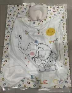 UOOWEAR ที่นอนเด็กยางพาราแท้สำหรับเด็กแรกเกิดถึง 6ขวบ ขนาด 90x130ซม. ระบายอากาศดี ยืดหยุ่นสูง ป้องกันไรฝุ่น