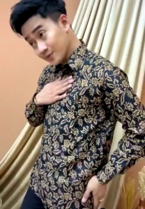 Mengenal Kemeja Batik Pria Lengan Panjang Lawassan Coklat & Baju Batik Pria Lengan Panjang Sogan