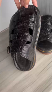 Dép DOCTOR Nam Da Cá Sấu Cao Cấp