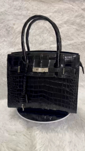 Túi xách Nữ Da Bụng da Cá sấu Cao Cấp