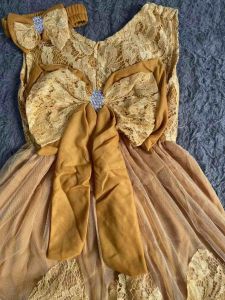 Dress Brokat Anak Corry Size S M L Dress Princess Kid Dress Brukat Anak Free Bando Gaun Pesta Viral