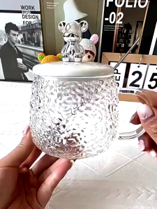 Gelas / Mug Tutup Beruang Import + Dus I /Sus/Gelas Kopi / Gelas Teh / Mug