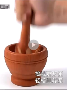 Lesung Mortar And Pestle Garlic Spice Mixing Grinding Bowl Tumbuk Rempah Somtam