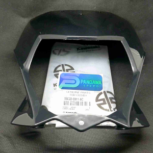 Cover Batok Lampu Head Lamp Klx 150 Bf D-Tracker New Hitam Original