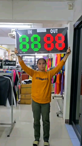 ***ของแท้ส่งไว*** ป้ายเปลี่ยนตัวนักกีฬา  ป้ายเปลี่ยนตัว ฟุตบอล ฟุตซอล หรือกีฬาประเภทอื่นๆก็ได้