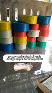Tali rafia 1 pack isi 10 roll 3 pak isi 30 roll 5 pak isi 50 rol Tali pengikat dari bahan plastik gulungan eceran 1000