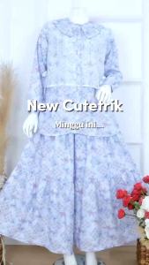 Gamis Hilya anak remaja muslim Cutetrik
