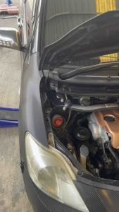 (สีดำ)ค้ำโช๊ค Vios/Yaris Gen2(2008-2012) HPD Racing แท้ 100% สินค้าคุณภาพสูง รับประกันสินค้า 2ปี