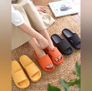 Japanese Eva slippers male summer home with indoor bathroom shower ins soft bottom anti-slip thick soles