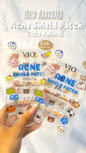 Vio Acne Shield Patch 24patch Vio Cute Animal Love | stiker jerawat viral