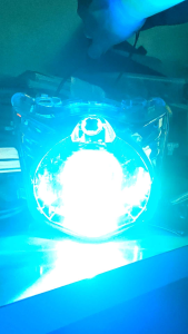 Revektor Lampu Depan Biled Motor Beat Karbu Mika Bening 1Set