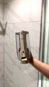 Dispenser Sabun Cair 350ML / Tempat Sabun Cair Single Whit Key Loch 350ML