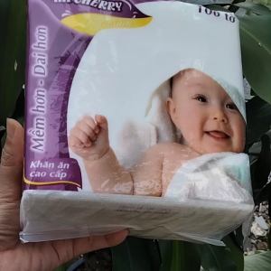 Khăn giấy vuông KH CHERRY 100tờ