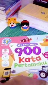900 Kata Pertamaku untuk Umur 1+ Buku Anak