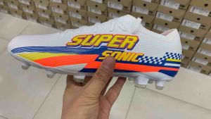 รองเท้าฟุตบอล pan รุ่น New sonic microfiber