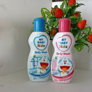My Baby Kids Body Wash 180 mL / With Oat dan Aloe Vera / Sabun Mandi Cair Anak / NAHISA1