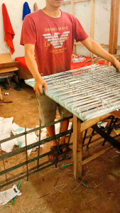 TENGGARAN AYAM LAGA 70x70x70  kandang ayam  kandang jemur galvanis