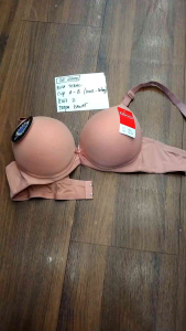 Bh Busa TEBAL Sorex 9827 Tanpa Kawat Cup A-B kait 2 Bra Push Up Maximizer