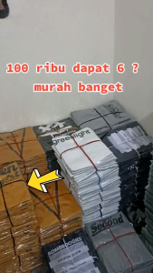 KAOS DISTRO PRIA WANITA 100 RIBU DAPAT 6 PCS