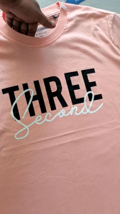 Kaos 3second Cewek 4429 Atasan Baju Wanita Lengan Pendek T-shirt Distro Cewe Motif Simpel Nyaman