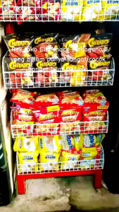 Rak Ciki Snack Serbaguna ukuran jumbo