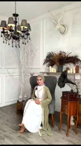 VIRAL GAMIS KAFTAN LEBARAN A12