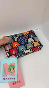 กระเป๋าคล้องมือผ้าขนาดยาว6นิ้ว 1ซิป(ด้านใน5ช่อง)Monkey king