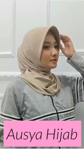 HIJAB SPORT Instan Olah Raga Spandek Polos Premium Pet Besar