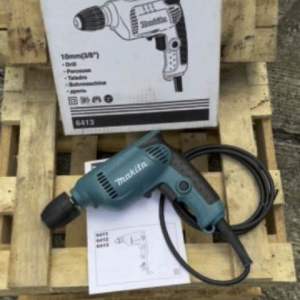 💥 MAKITA Electric Drill สว่านปรับรอบซ้าย-ขวา 10 mm ราคาถูกต้อง 6413 ราคาที่ดี