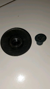 Knop gagang panci - pegangan Kenop Handle pentol tutup panci plastik alumunium Tahan panas hitam drat ulir - Numanic85