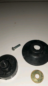 Pentol Knop Kenop Tutup Panci Baut Mur Plastik Hitam - Numanic85