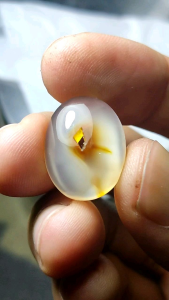 Batu akik combong putih natural istimewa