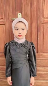 Dresss Anak (2-12 tahun)| Gamis Satin anak Gaun bridesmaid anak