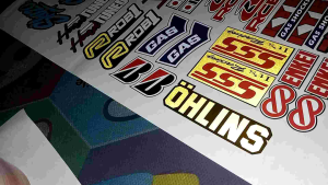 Stiker Cutting Motor Viral A3 Isi 51 Pcs