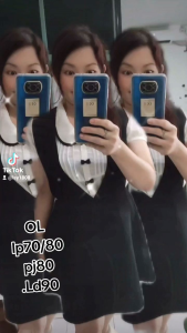 Setelan Dress OL: Bahan Kualitas Tinggi & Desain Elegan