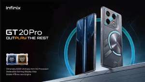 Infinix GT 20 Pro 5G [8/256GB - 12/256GB] Extended RAM 12GB - Dimensity 8200 Ultimate - NFC - 6.78" AMOLED FHD+ - 108MP Triple Camera Garansi Resmi 1 Tahun