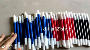 paket 12 pcs spidol snowman kecil warna warni