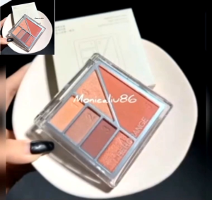BISA COD / EYESHADOW HERORANGE 6 WARNA EYESHADOW SHIMMER
