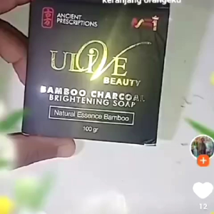 1 pack Sabun Bamboo Charcoal ULIVE BEAUTY