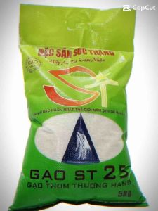 Gạo ST25 Dẻo mềm 5kg Đặc Sản Sóc Trăng