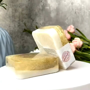 Soap Acne Treatment Tea Tree Lemon Rose Honey Whitening Handmade Eco Friendly Sponge Honey Bathing Soap