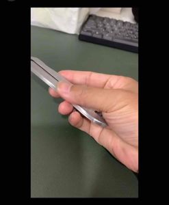 ZYJFC 18mm สแตนเลส คัตเตอร์พกพา 3 in 1 ด้วยมีดอเนกประสงค์ ล็อกในตัว ใบมีดโลหะ แกะกล่อง ตัดกระดาษ และวอลเปเปอร์