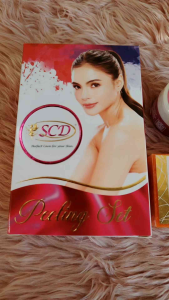 SCD PEELING SET(KOJIC SOAP SUNBLOCK CREAM AND PEELING LOTION 100 ML)