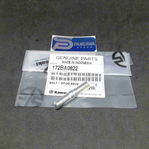 Baut Tanem Knalpot Bolt Stud 8X22 Ninja 150 R Rr Ss Original 172BA0822